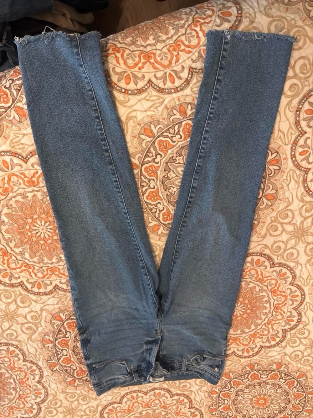 Kensie Wide-Leg Flare Jeans in Medium Blue